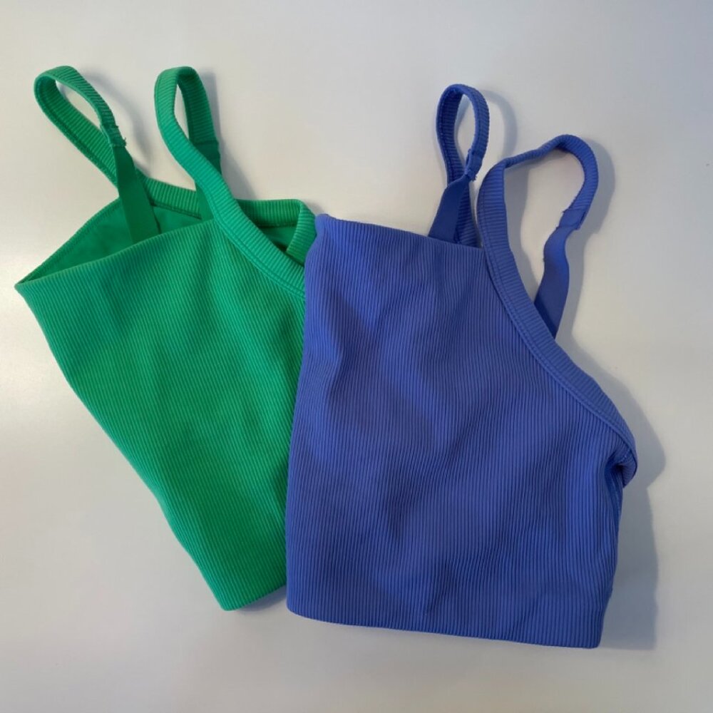aerie sports bras (bundle of 2) size: L